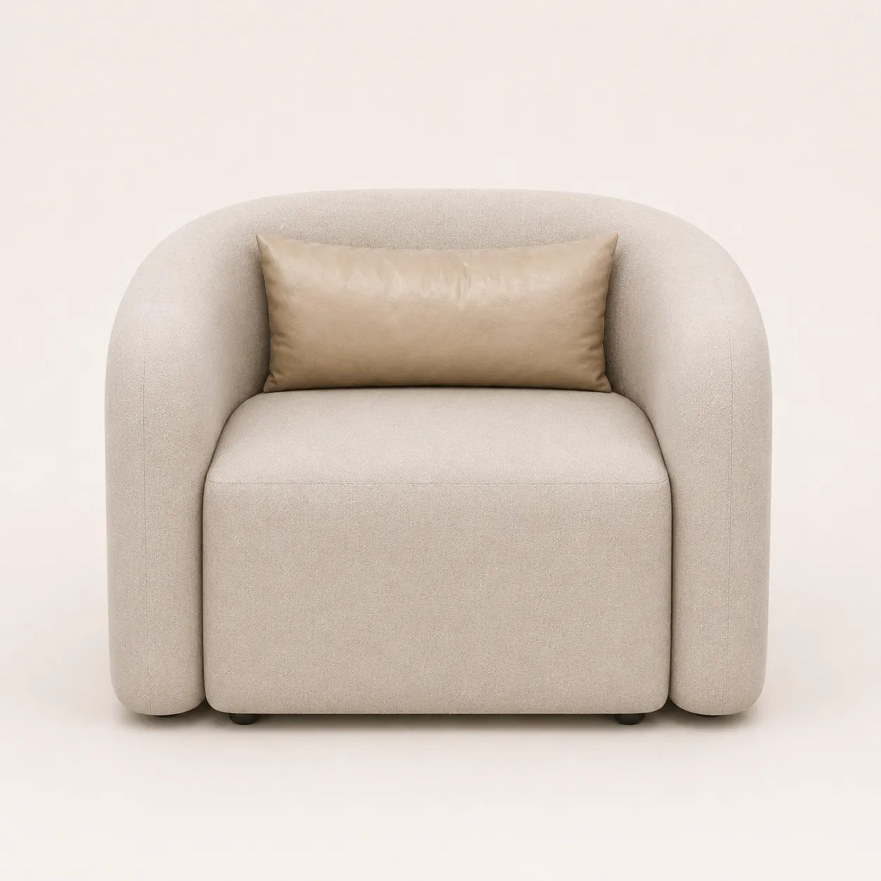 Curved Single Lounge Chair