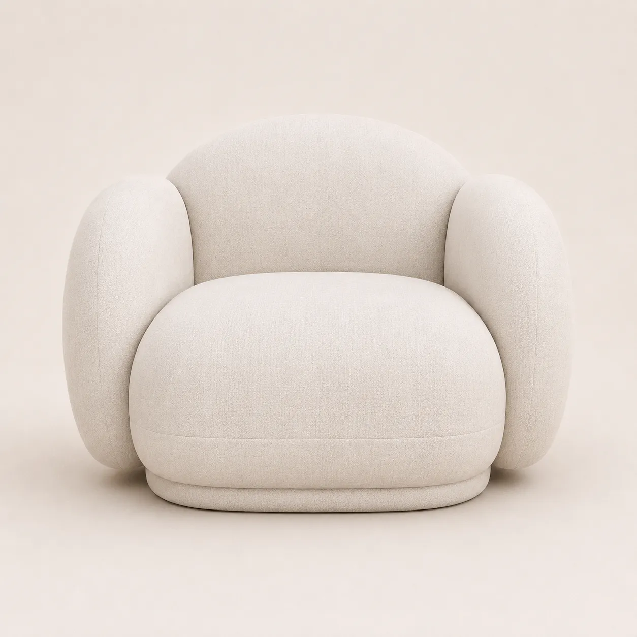 Modern Sculptural Accent Chair