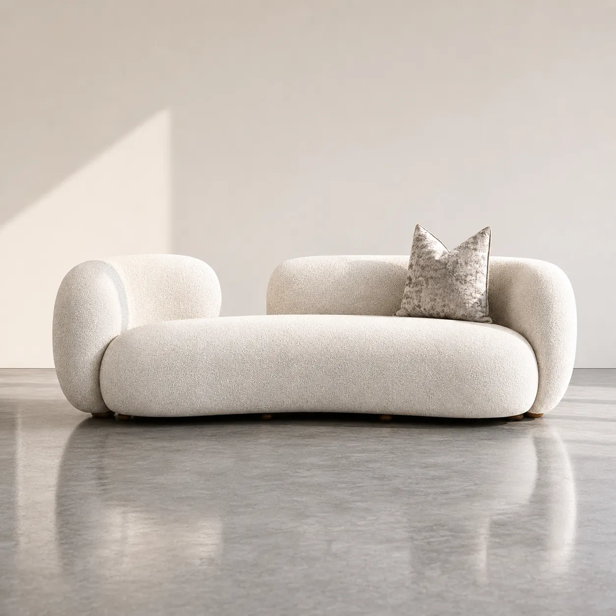 Organic Curved Sofa