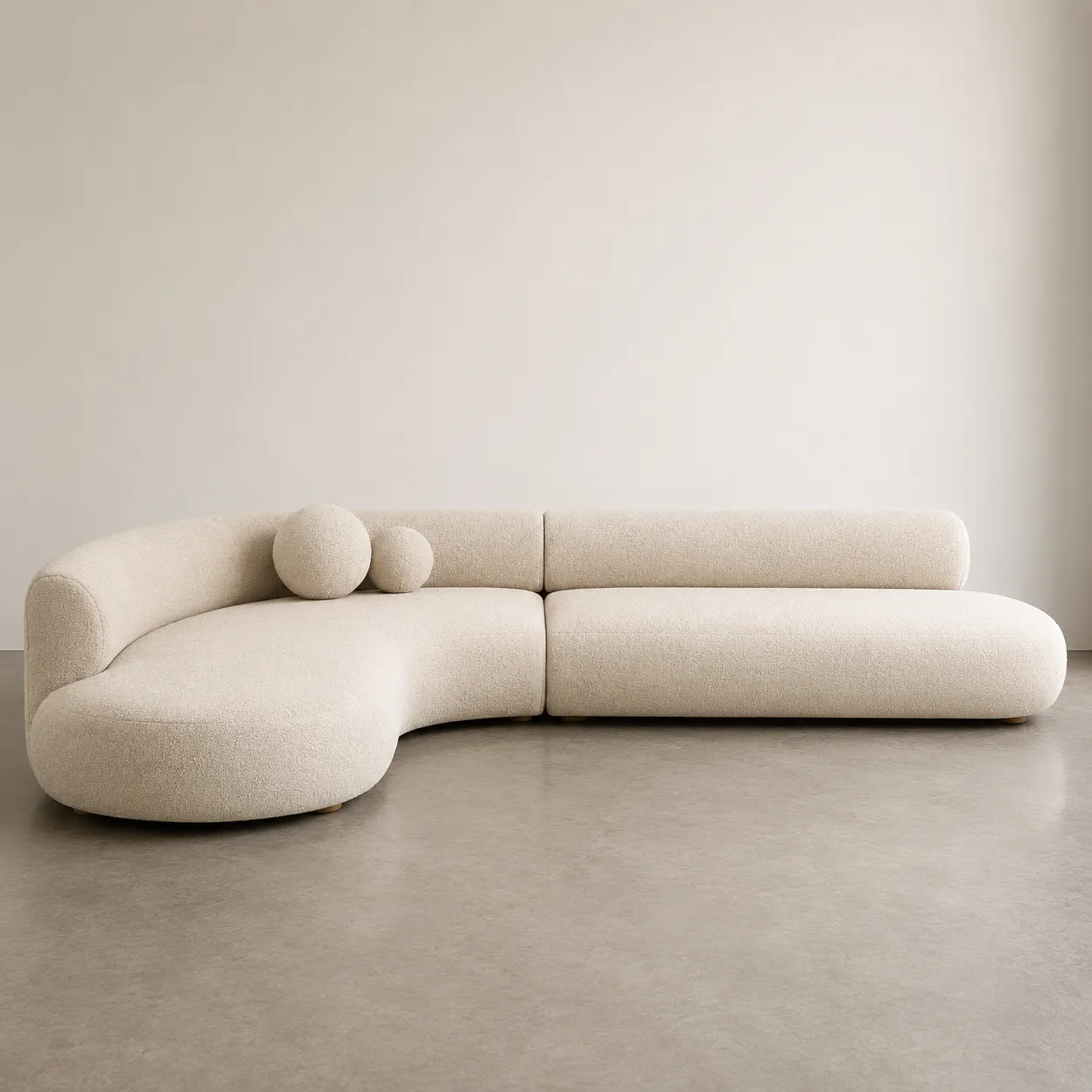 Curved Sectional Sofa