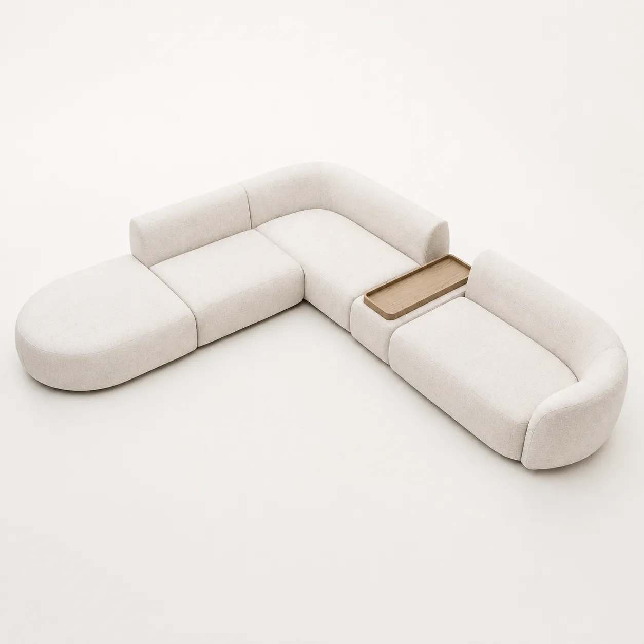 Modular Curved Sofa