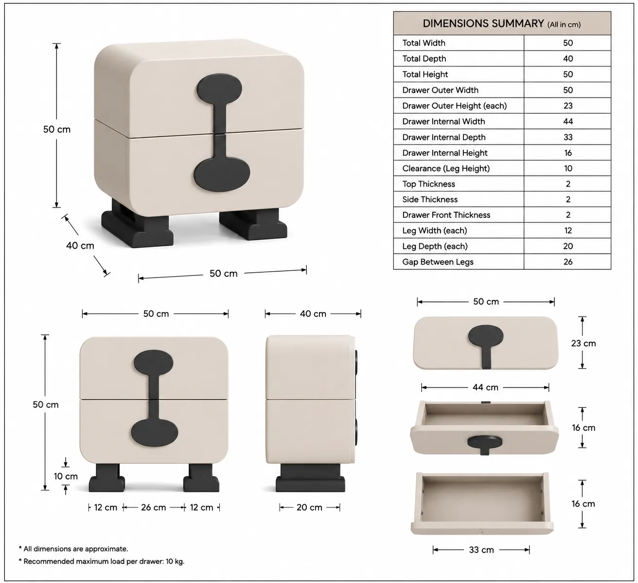 Thumbnail of Designer Kids Nightstand