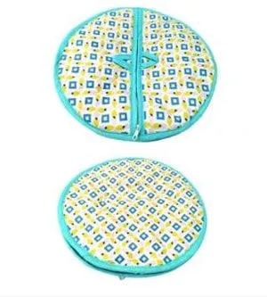 Zipper Roti Cover Cotton Zip Roti Box Basket Zipper Cover