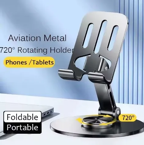 Metal Phone Stand Rotatable Tablet