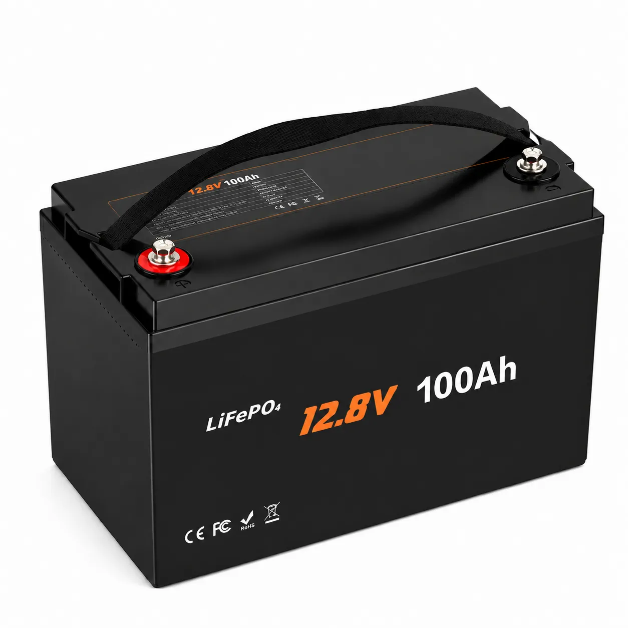 12V 100Ah LiFePO4 Marine Battery for Trolling Motors