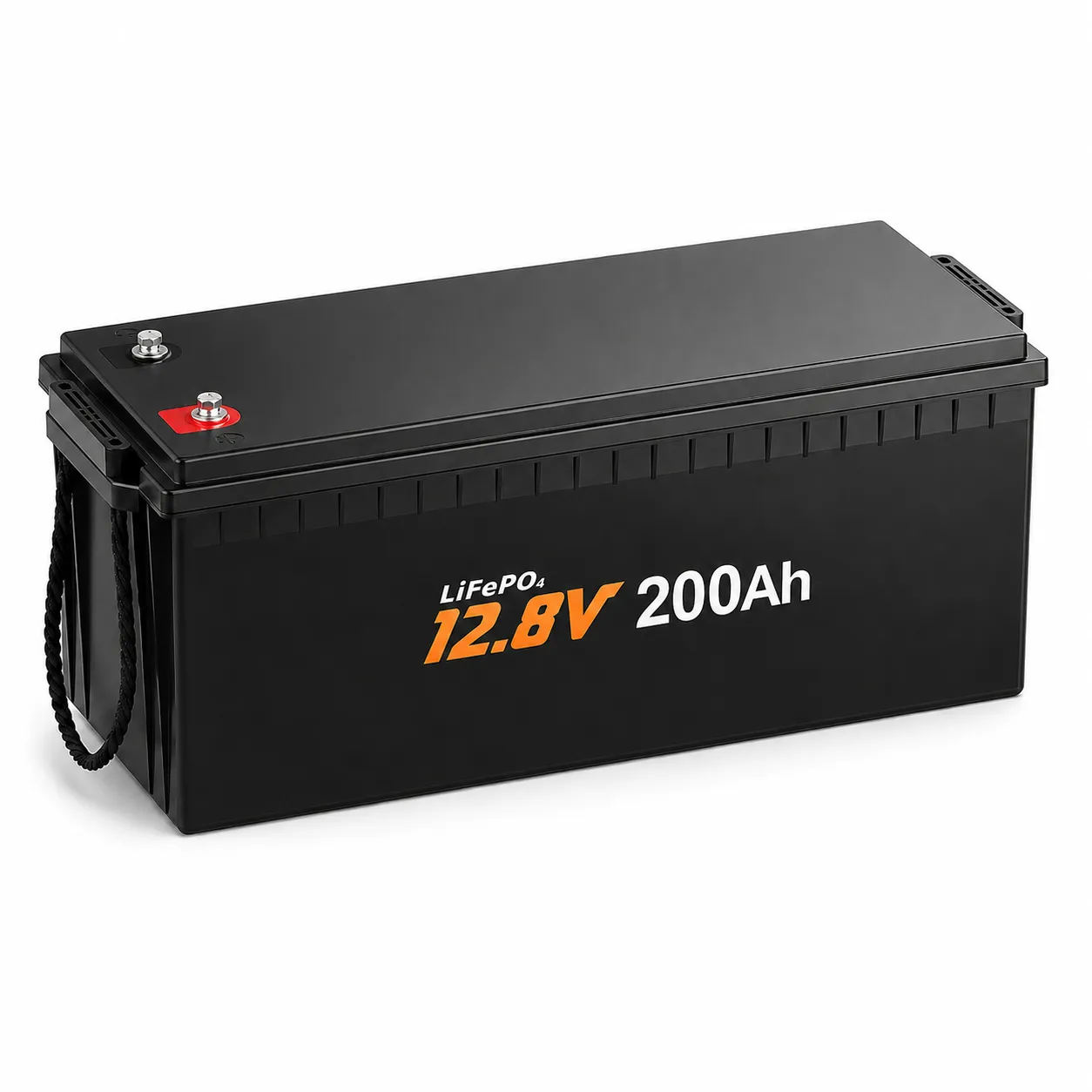 12V 200Ah LiFePO4 RV battery with Bluetooth and 200A Smart BMS