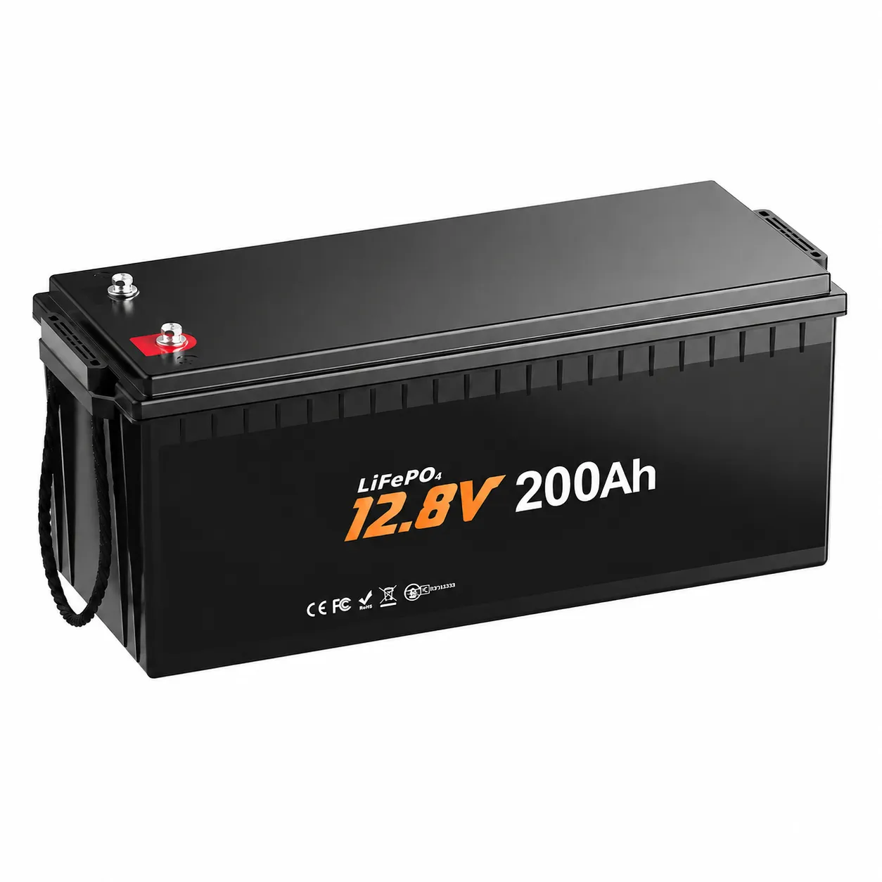 12V 200Ah LiFePO4 RV Battery with Bluetooth &amp; 200A Smart BMS