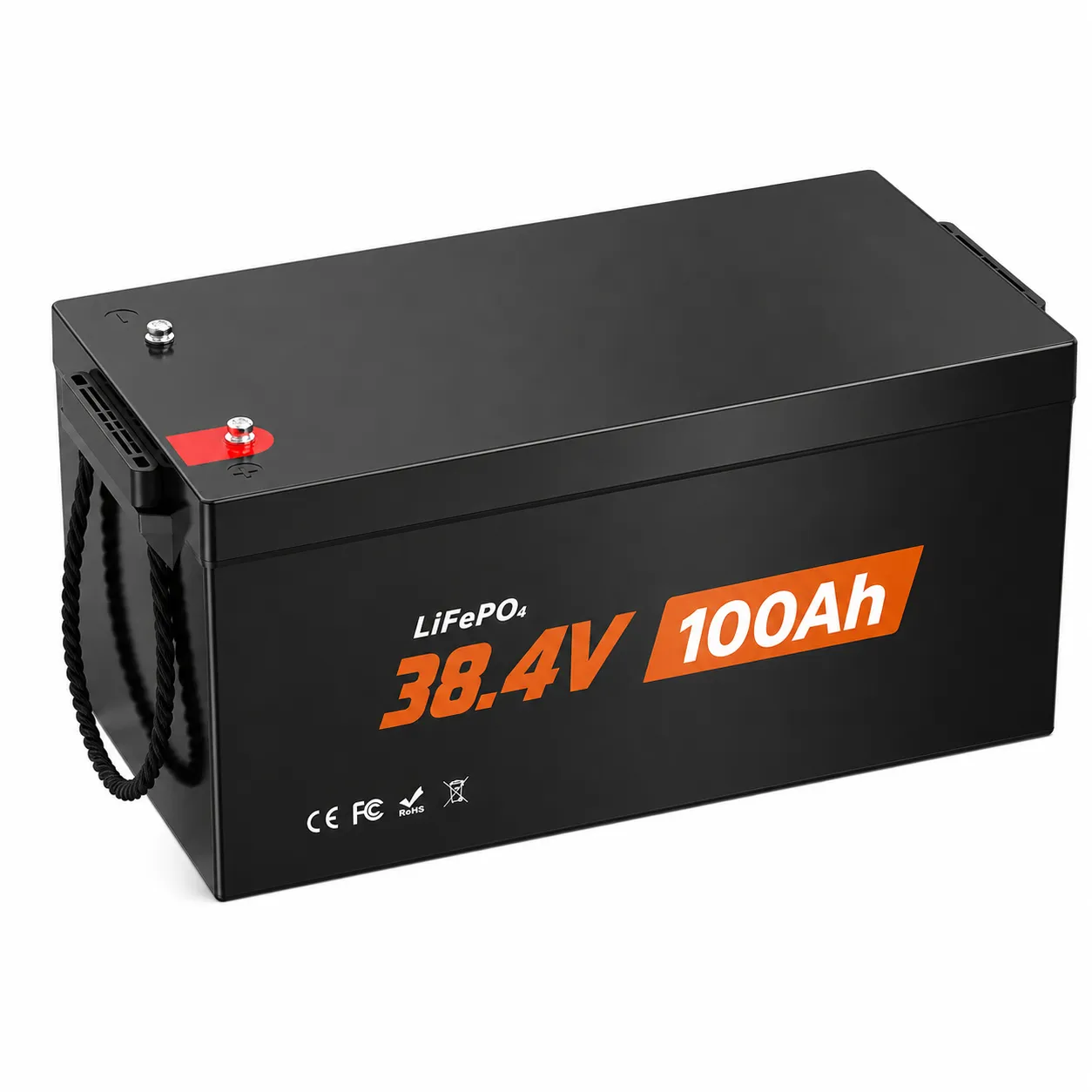 36V 100Ah LiFePO4 Battery for Trolling Motors with Bluetooth