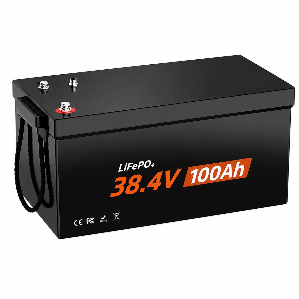 36V 100Ah LiFePO4 Golf Cart Battery with Bluetooth
