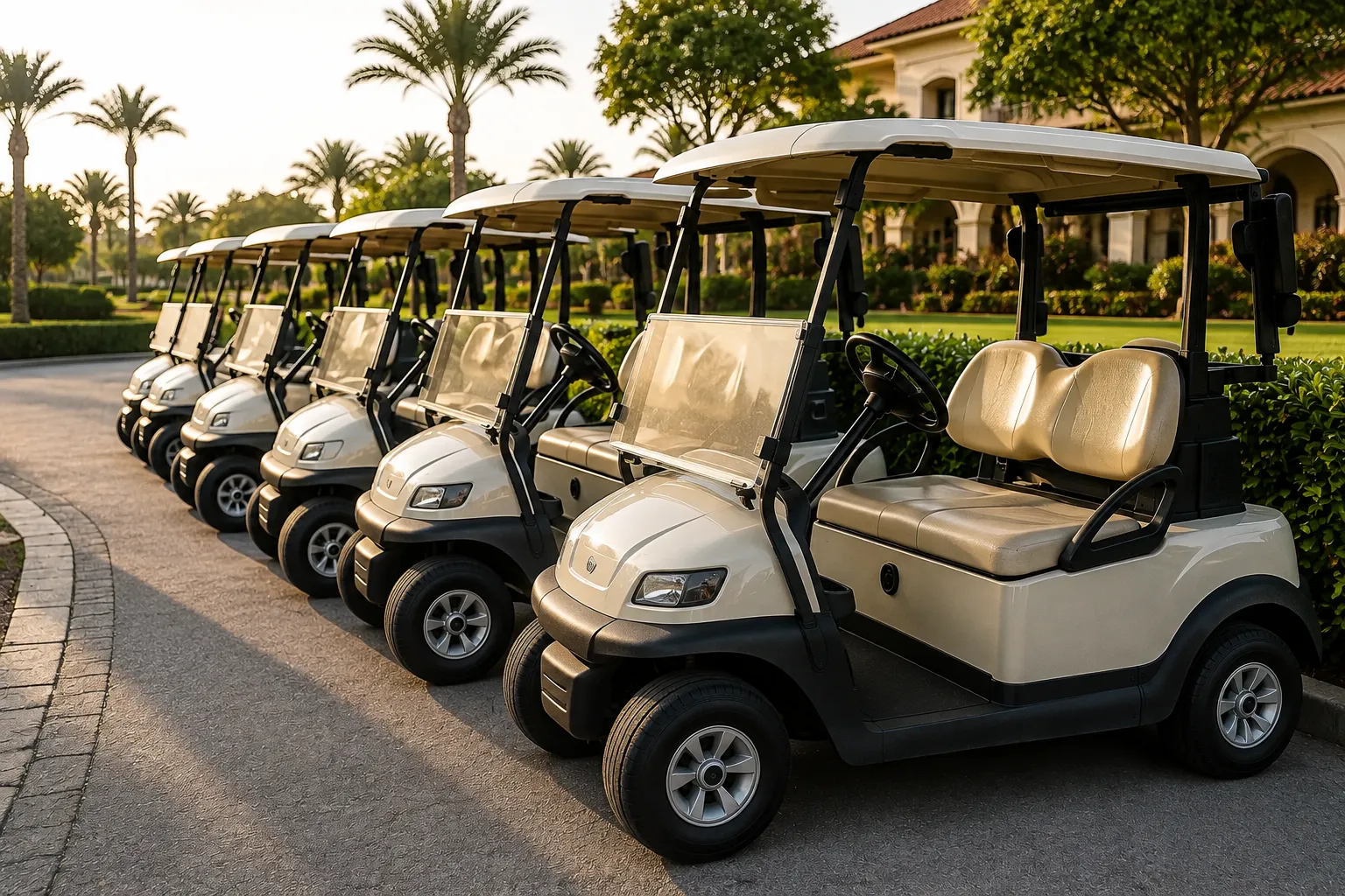 36V lithium golf cart battery for commercial golf cart fleets