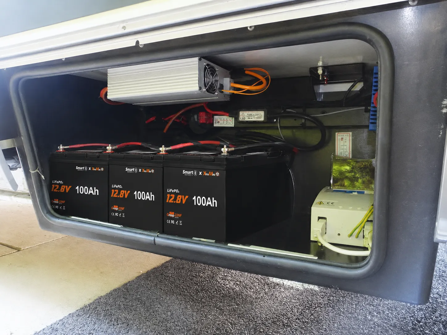 RV LiFePO4 battery projects for motorhomes, camper vans and off-grid vehicles
