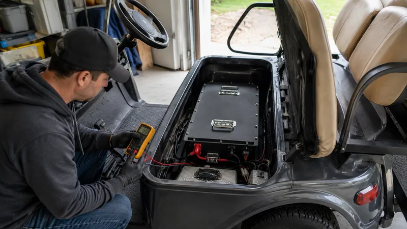 Golf Cart Lithium Battery Won’t Wake Up After Storage?
