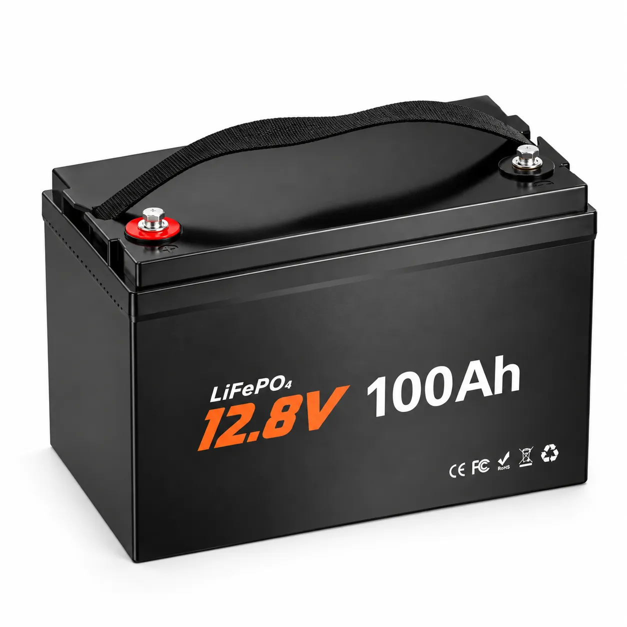 12V 100Ah Group 31 LiFePO4 battery for trolling motor marine and high-demand deep-cycle power