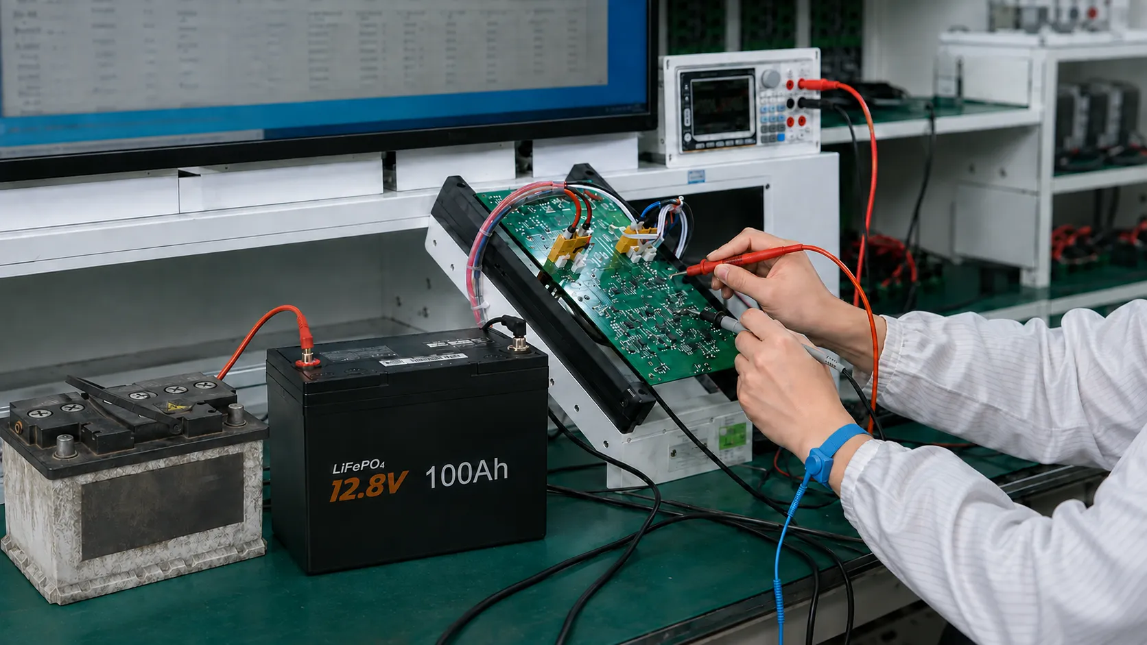 Lead-acid replacement LiFePO4 battery fitment, charger and electrical compatibility testing