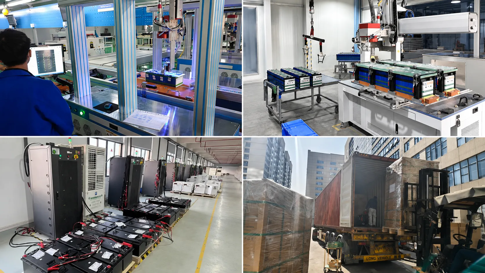 OEM RV LiFePO4 battery pack assembly, testing and shipment preparation