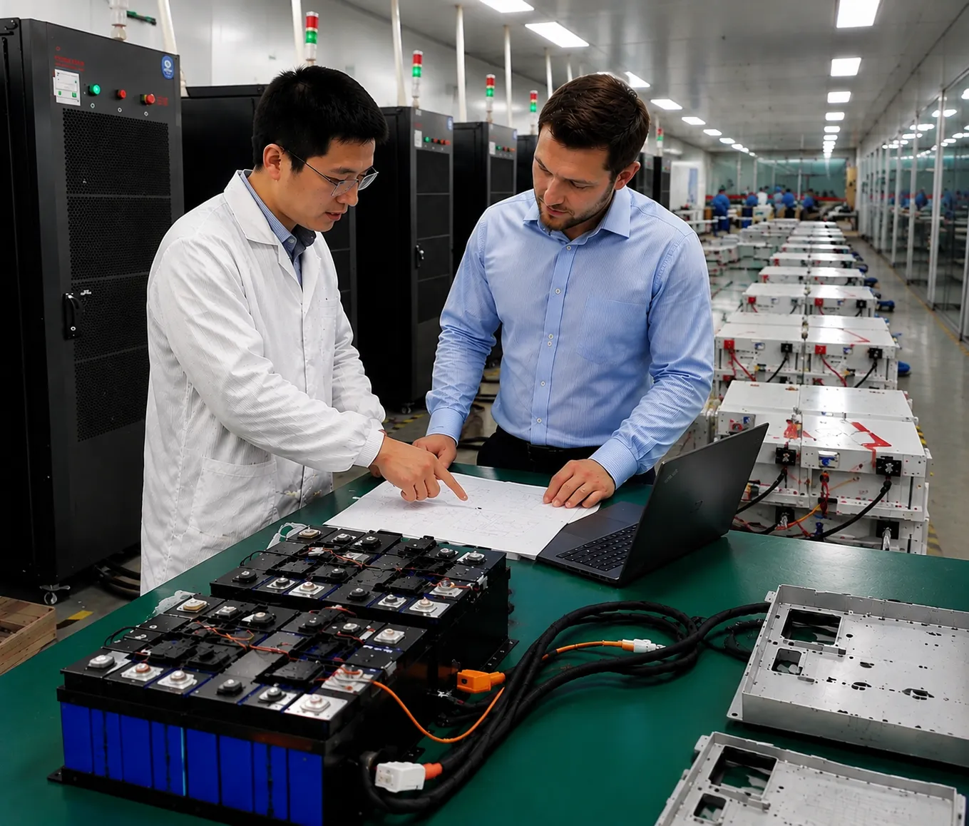 OEM residential LiFePO4 battery engineering and sample development