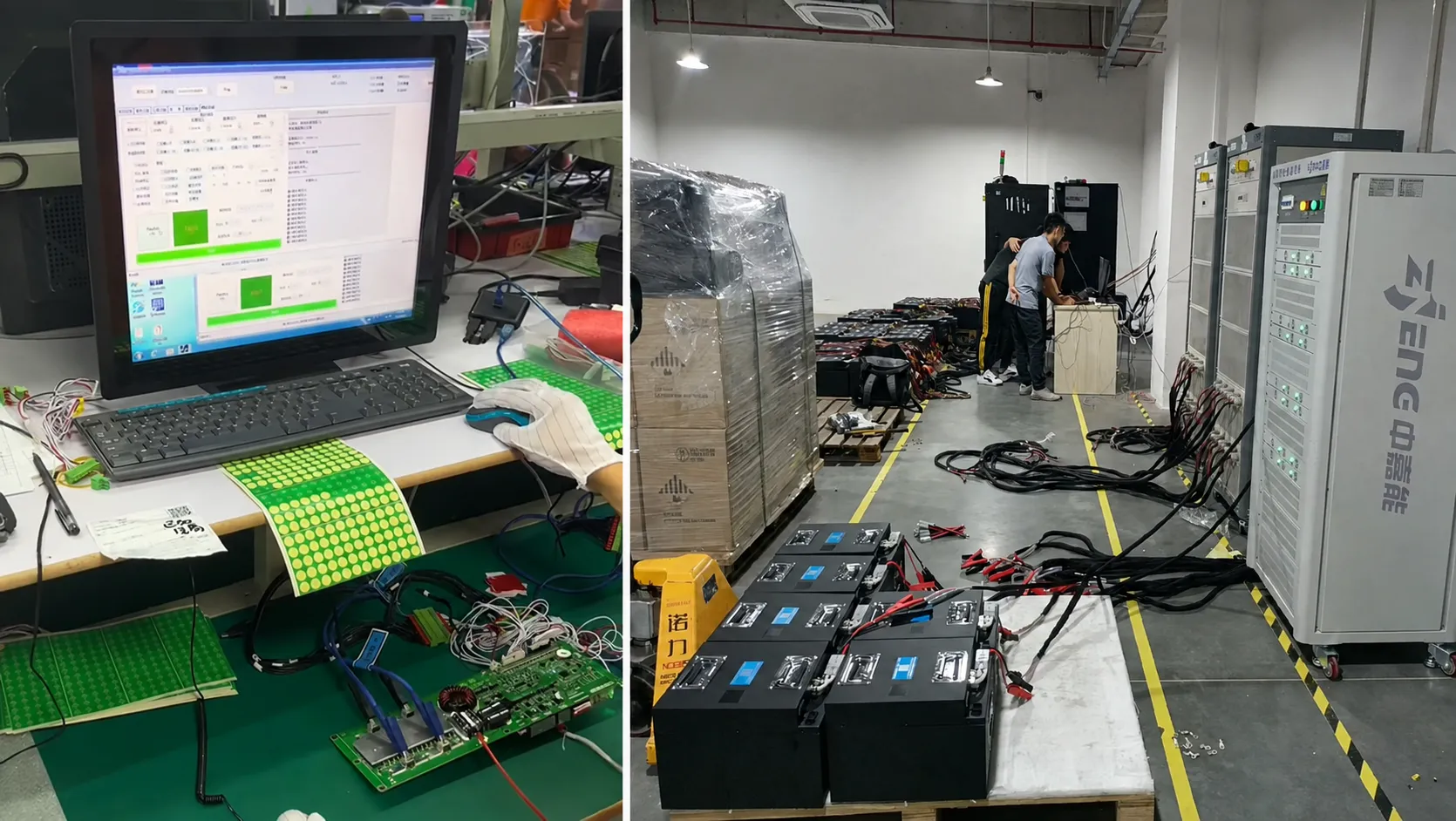 36V LiFePO4 trolling motor battery capacity BMS and quality-control testing