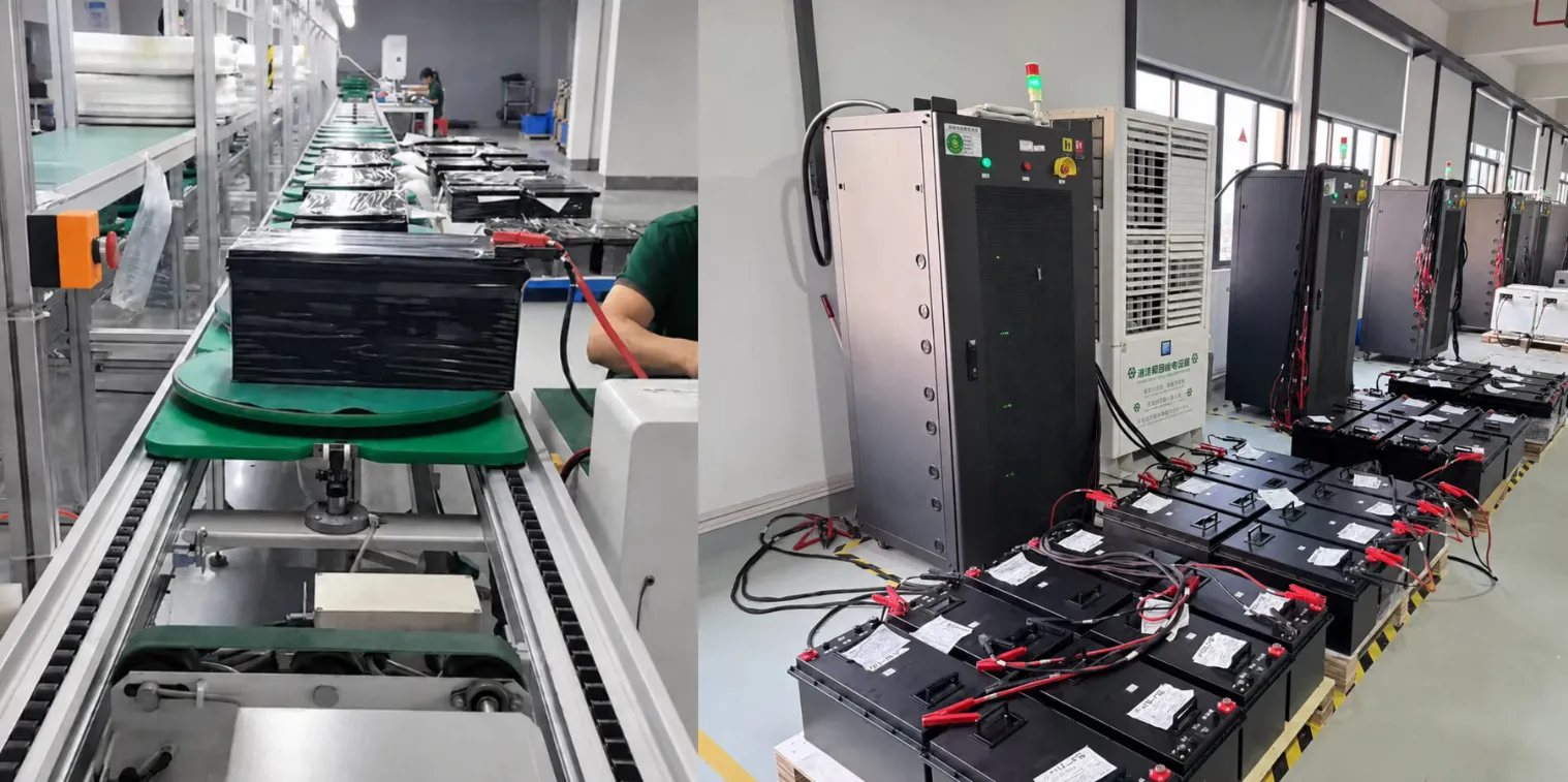 LiFePO4 battery charge discharge testing and aging inspection