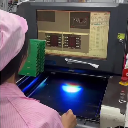 LiFePO4 battery BMS PCB automated optical inspection