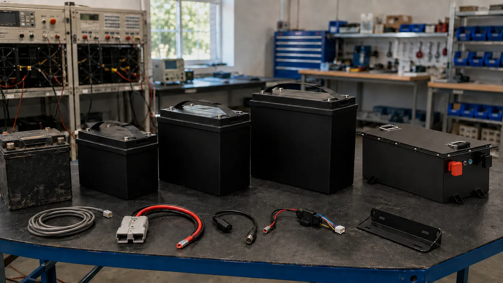 Lead-acid and LiFePO4 batteries reviewed for agricultural equipment replacement