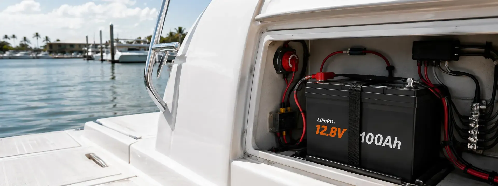 Marine LiFePO4 Battery Manufacturer