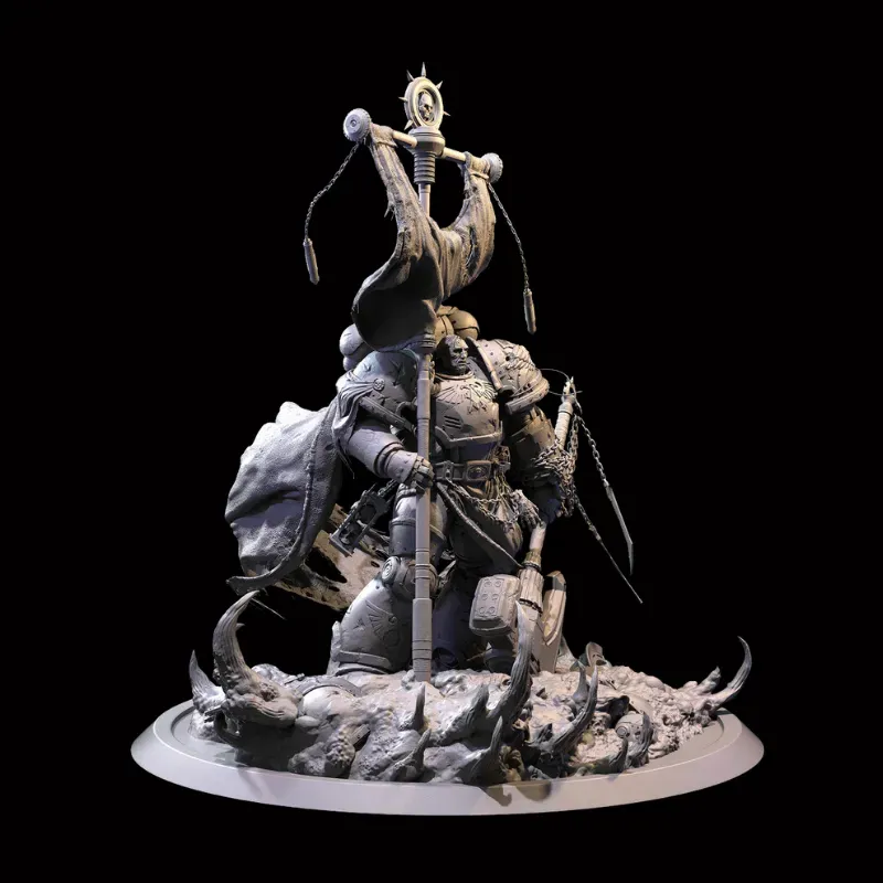 Space Marine Standard Bearer - 40K Warhammer