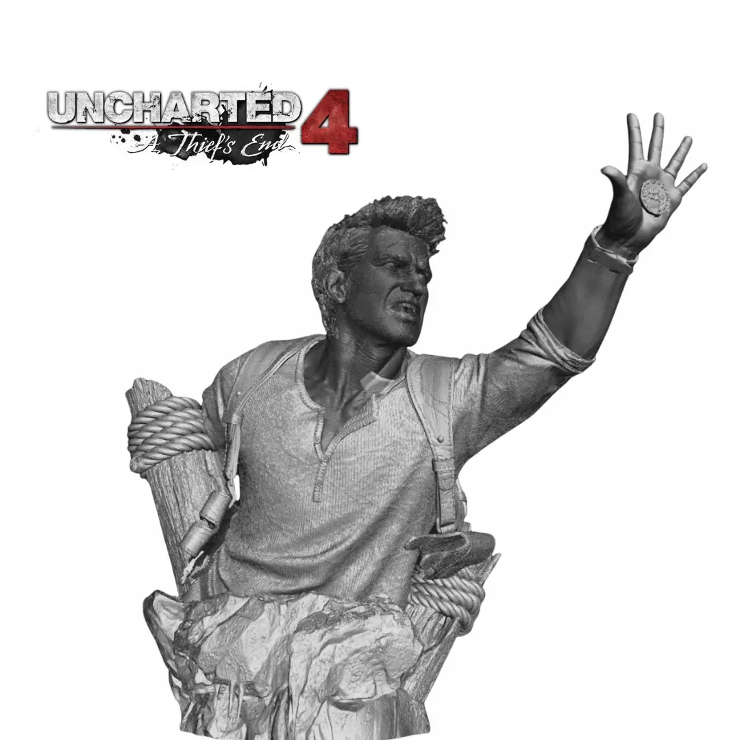 Nathan Drake Bust – Uncharted 4: A Thief’s End