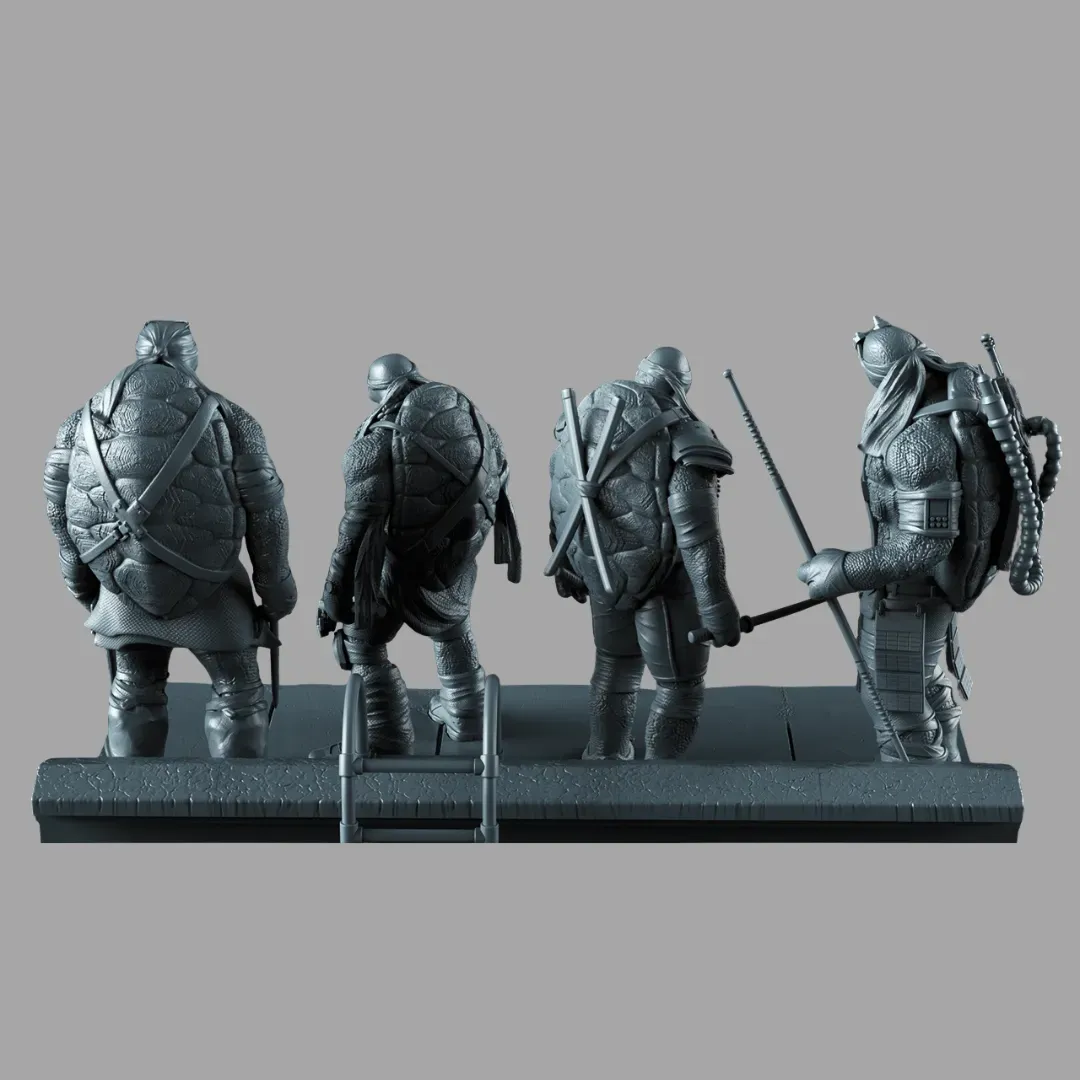 Teenage Mutant Ninja Turtles Diorama