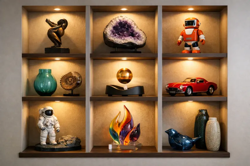9 Collectible Shelf Lighting Ideas for Figurines & Display Models