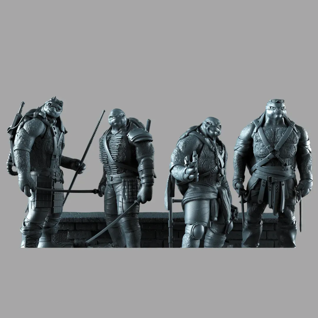 Teenage Mutant Ninja Turtles Diorama