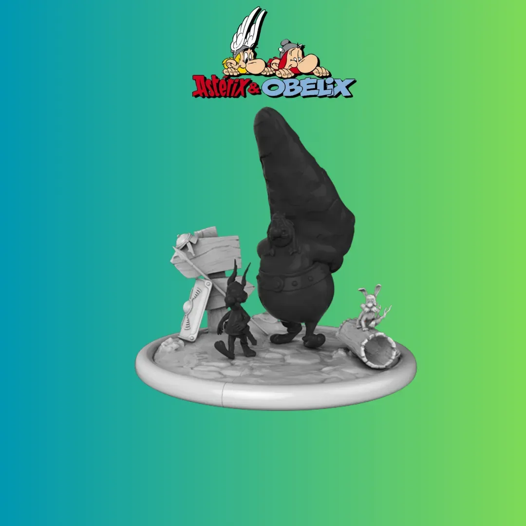 Asterix & Obelix Diorama Ver 2