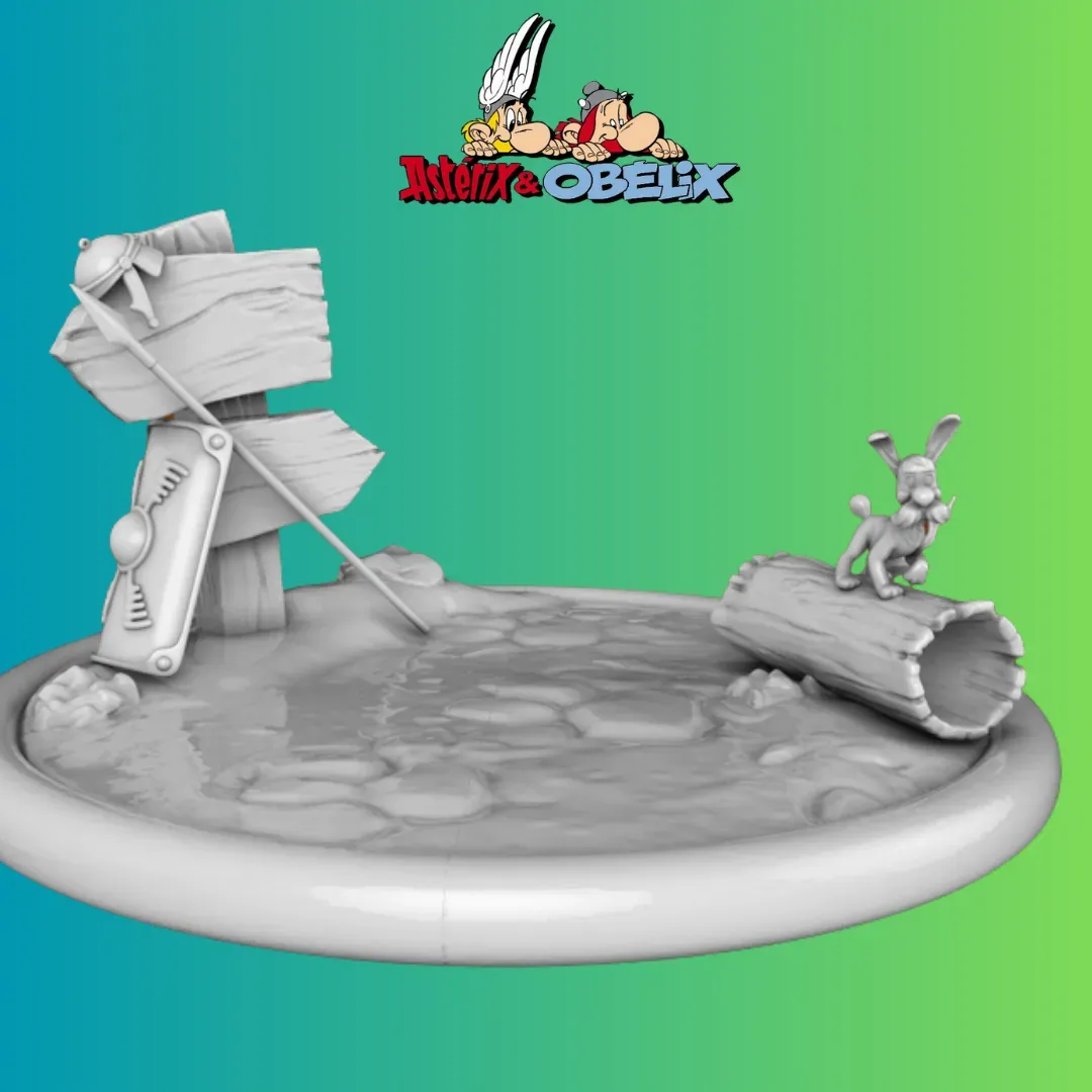 Asterix & Obelix Diorama Ver 2