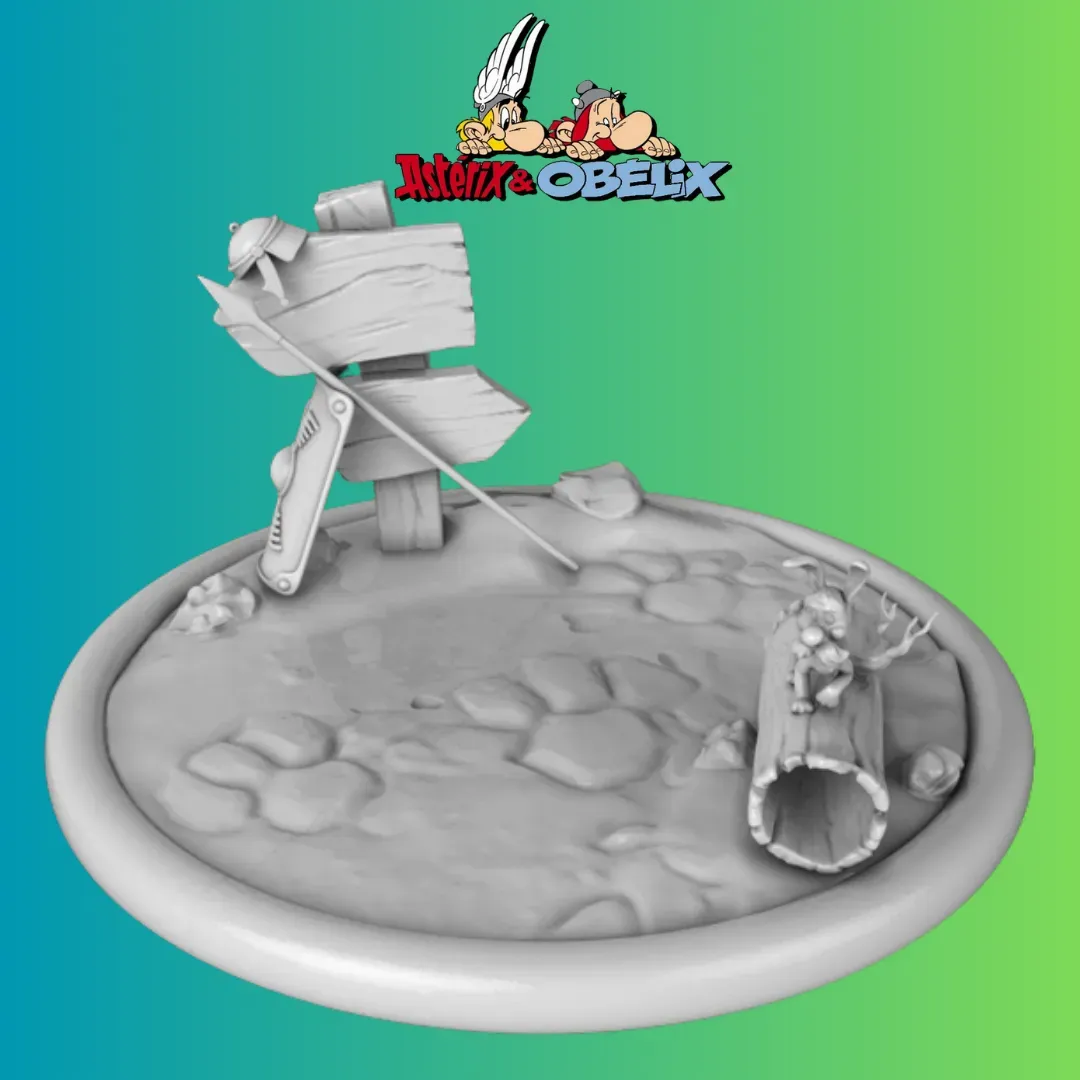 Asterix & Obelix Diorama Ver 2