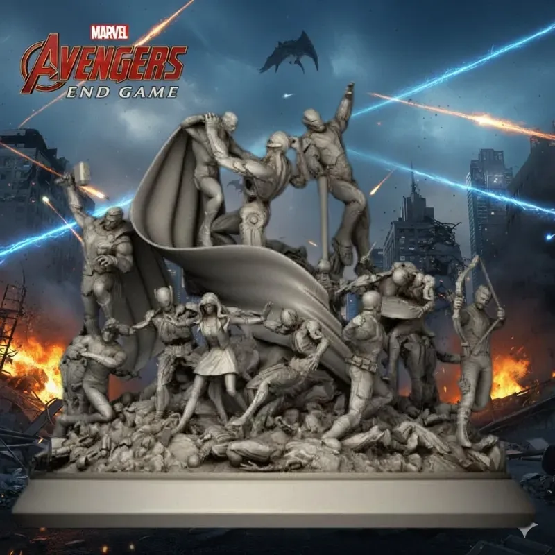 Avengers Superheroes Base Diorama - Marvel’s Avengers: Age of Ultron