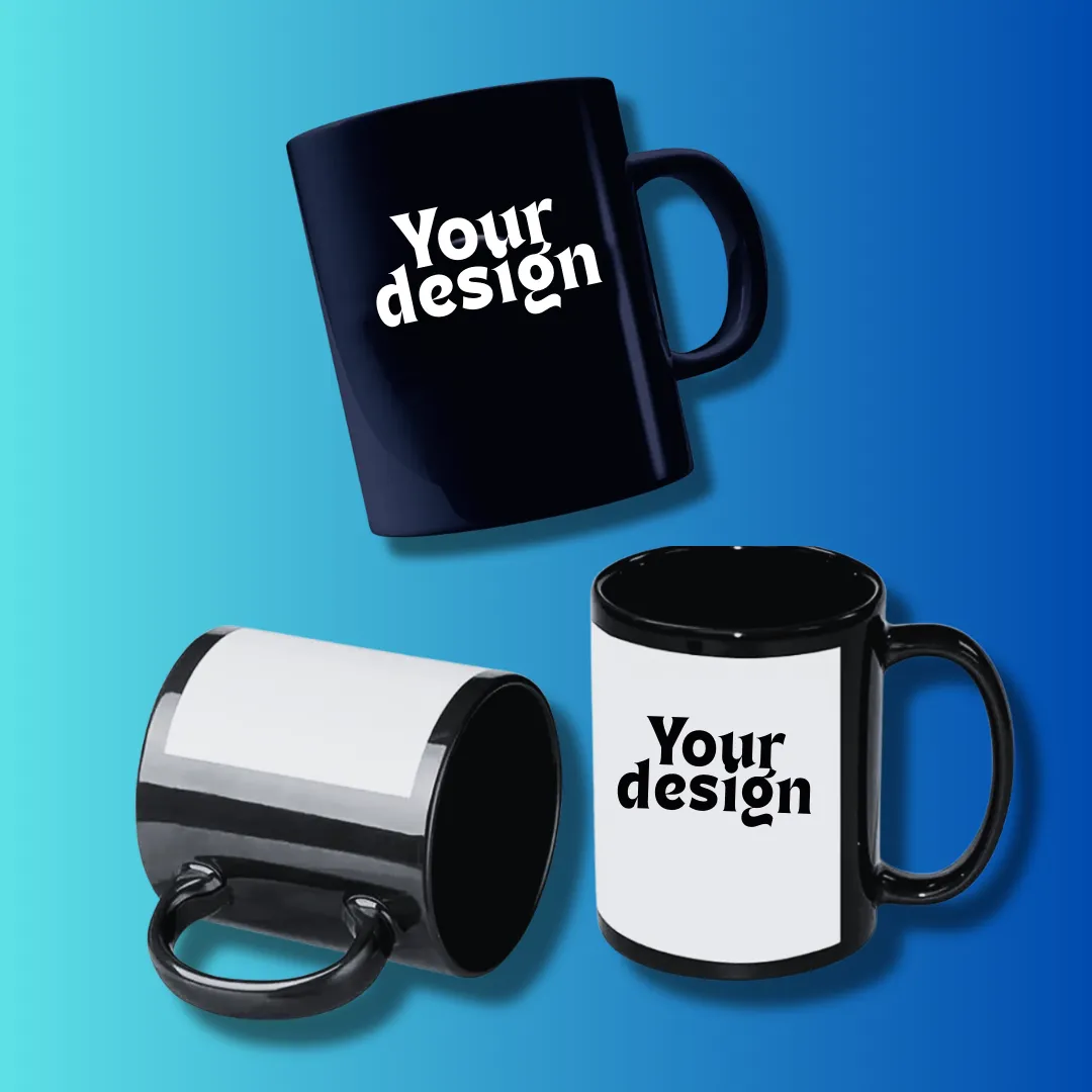 Ceramic Coffee Mug - Black