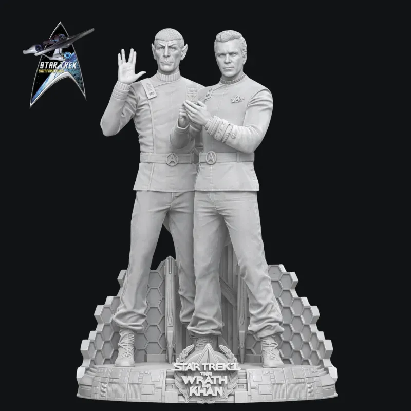 Spock & Captain James T. Kirk
