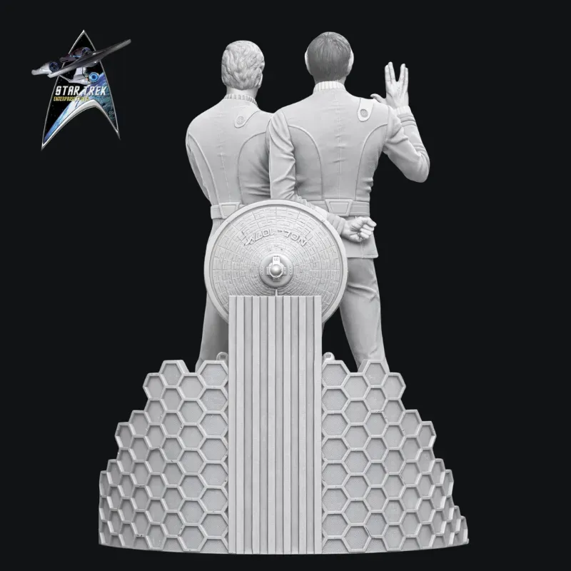 Spock & Captain James T. Kirk