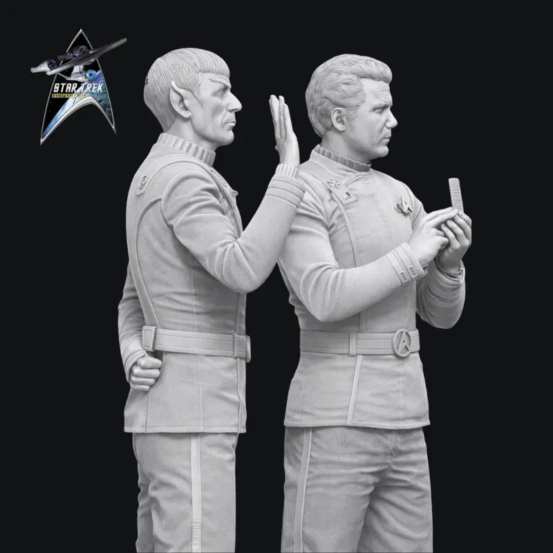 Spock & Captain James T. Kirk