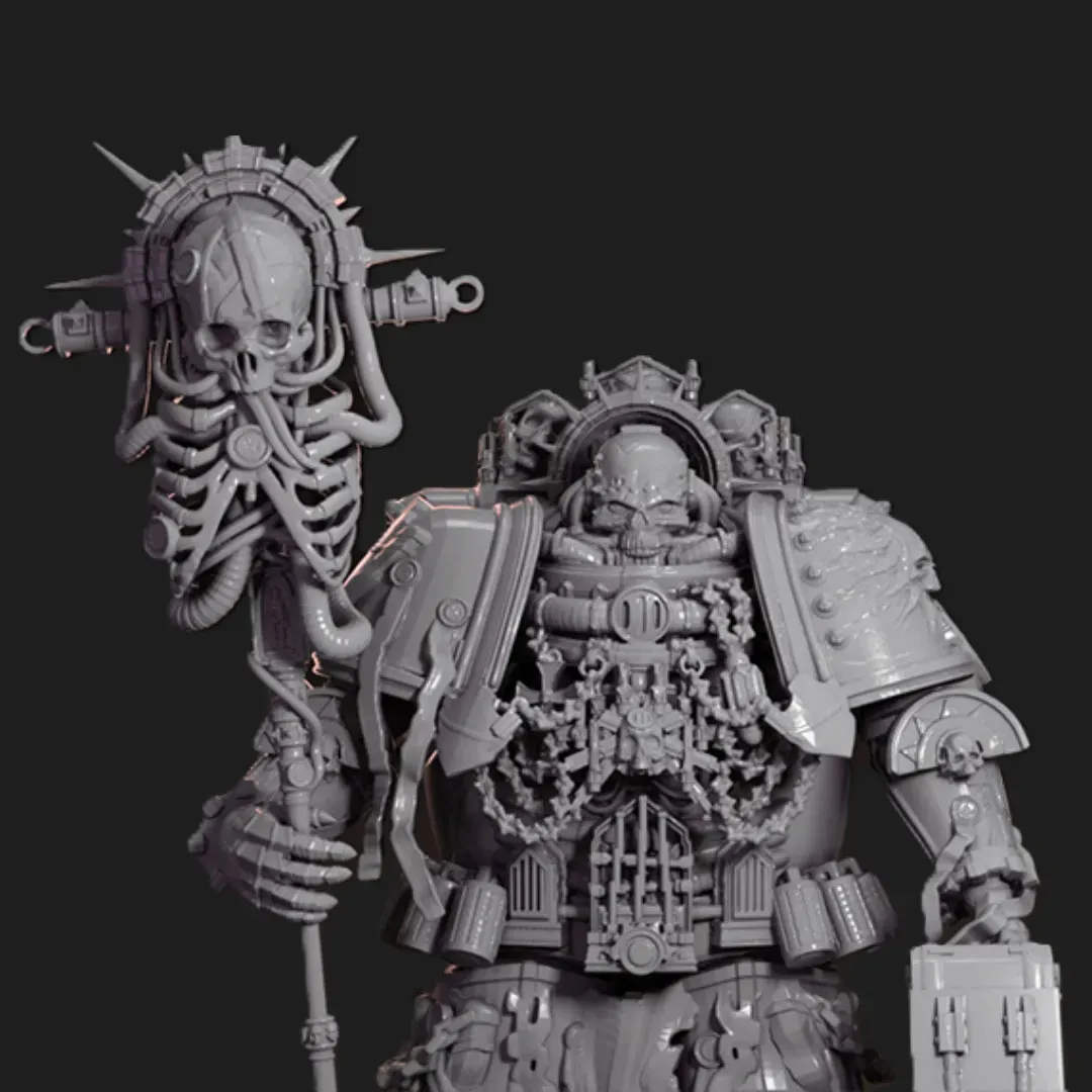 Chaplain – Hammer of War - 40K Warhmmer