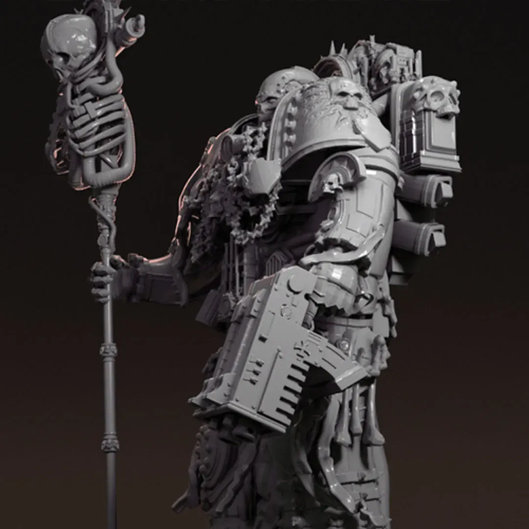 Chaplain – Hammer of War - 40K Warhmmer