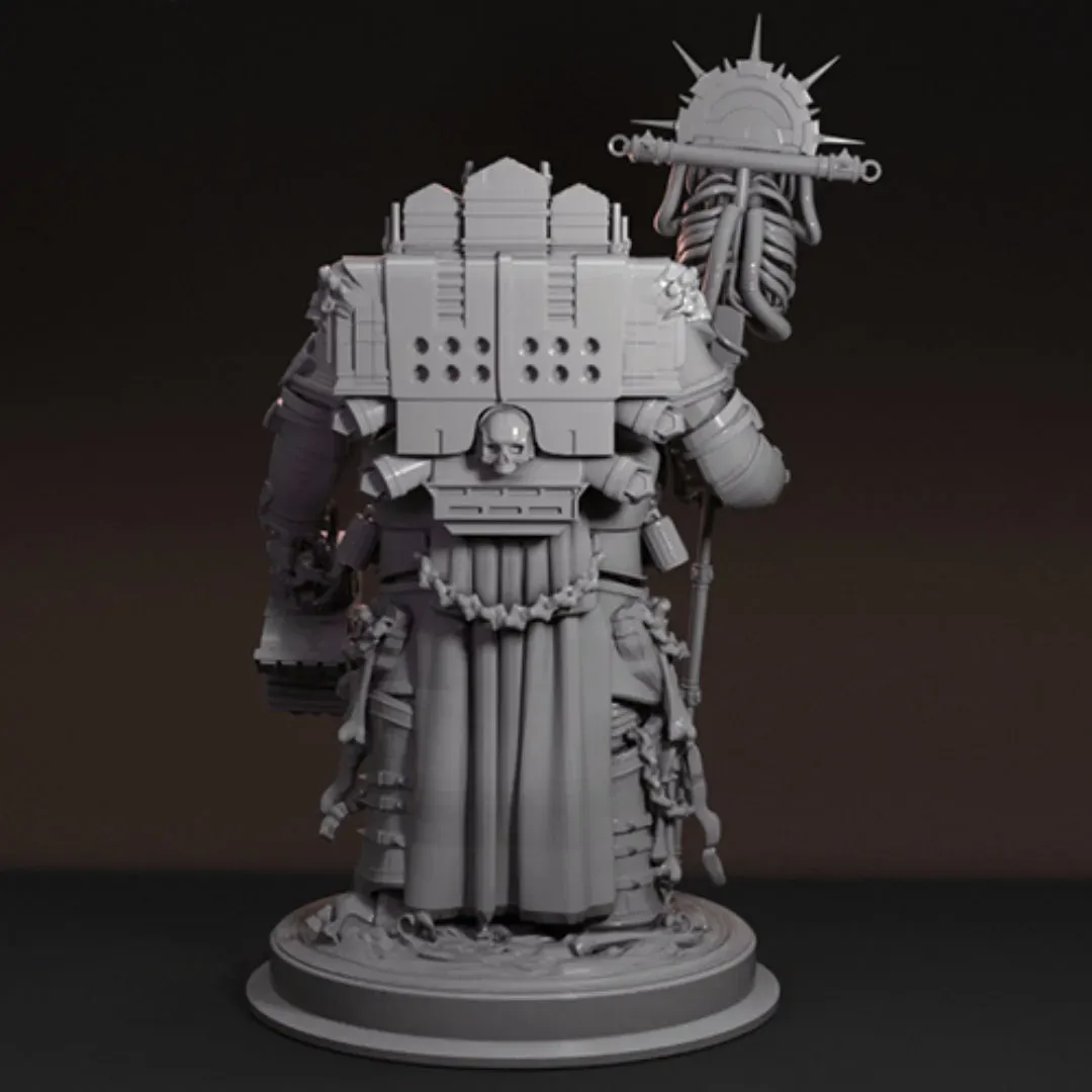 Chaplain – Hammer of War - 40K Warhmmer