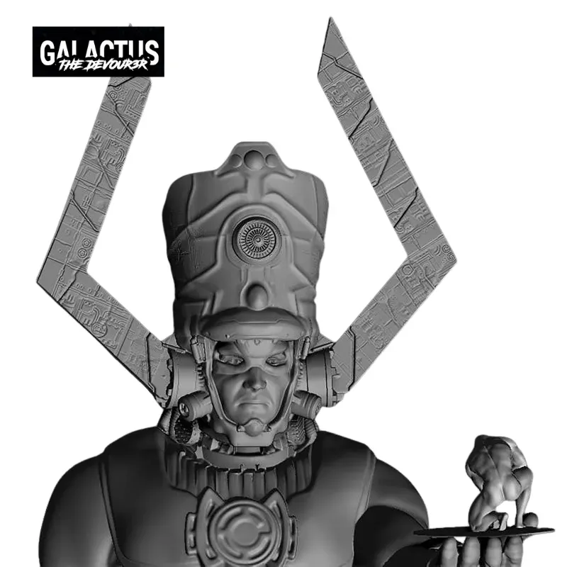 Galactus with Silver Surfer