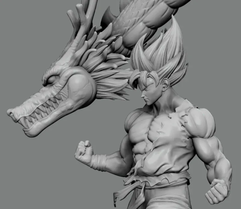 Goku & Shenron – Dragon Ball Z