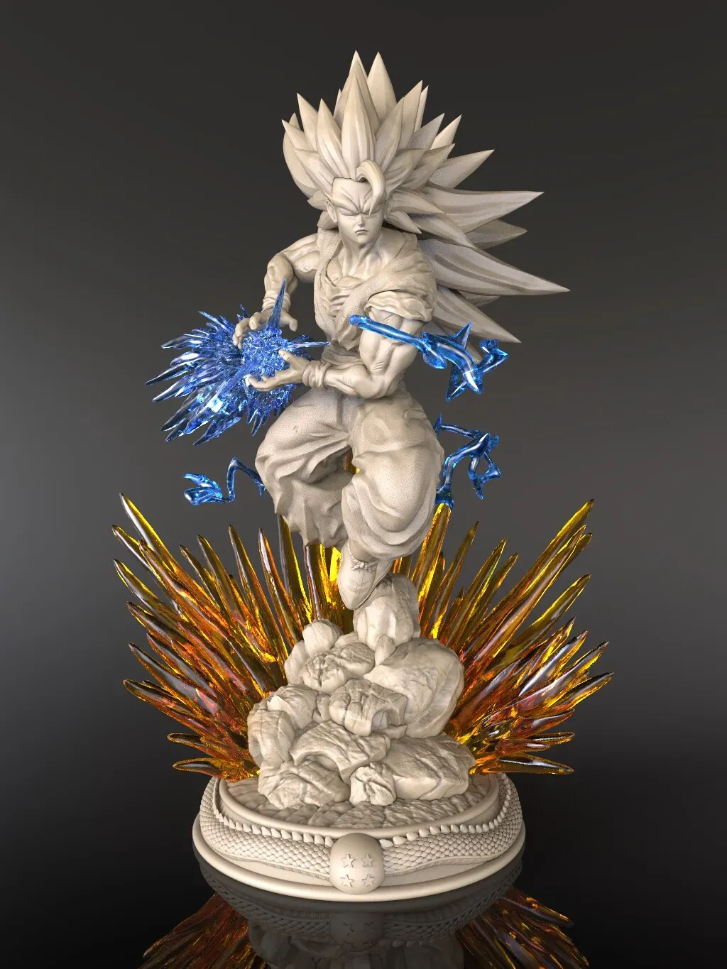 Goku Super Saiyan 3 - Dragon Ball Z