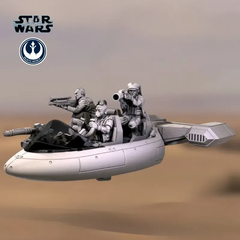 Guerrilla Combat Speeder – Rebel Strike Unit - Star Wars
