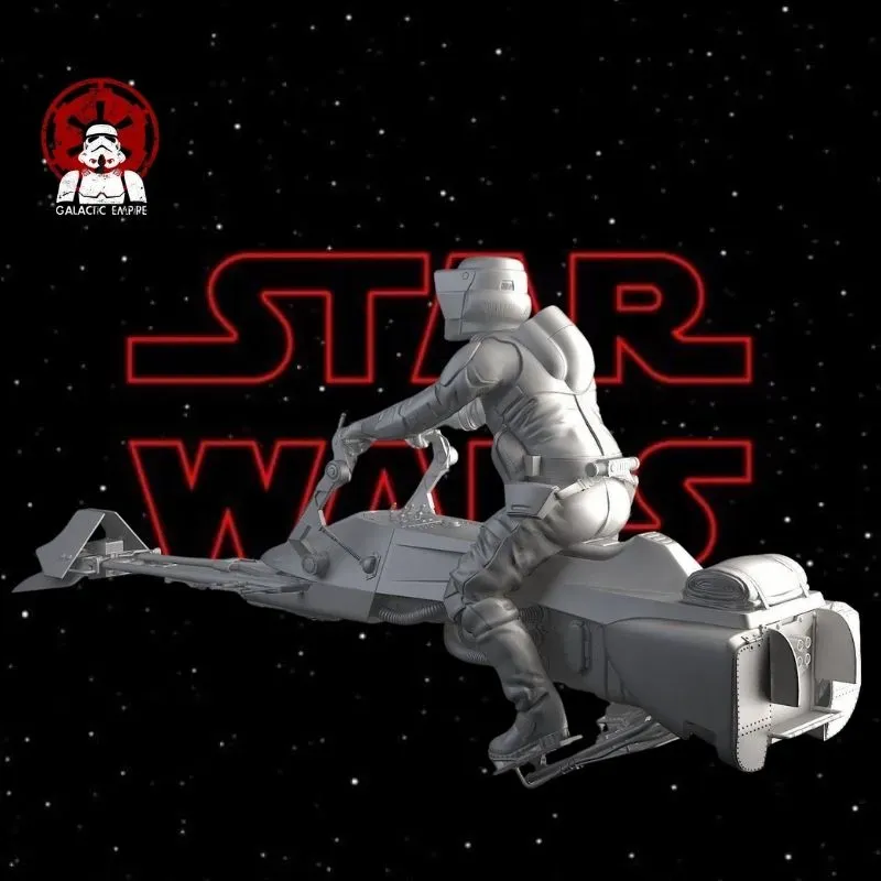 Imperial Scout Trooper on Speeder Bike - Star Wars