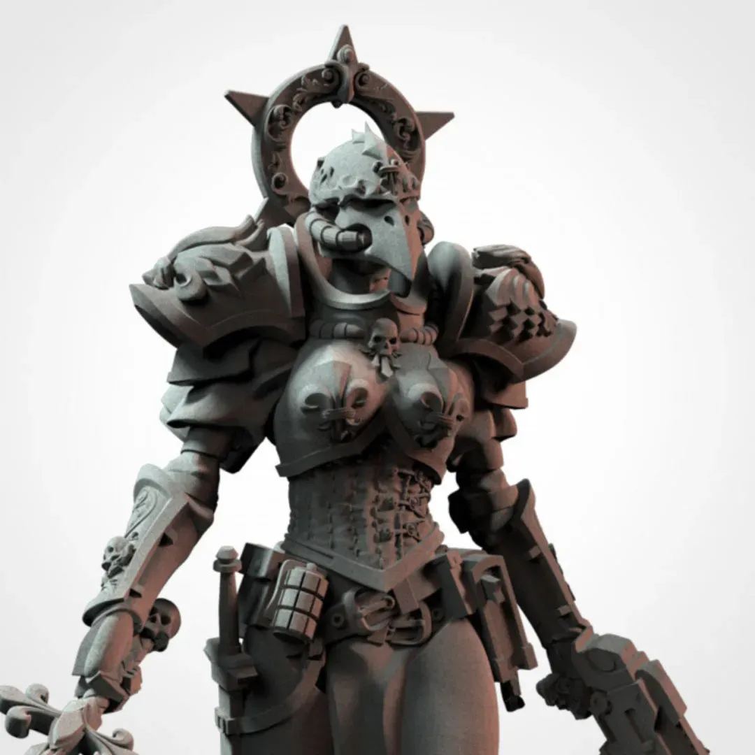 Justine – Zealous Warrior of Faith - 40K Warhammer
