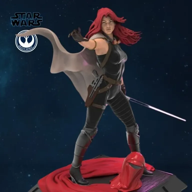 Mara Jade – Force-Wielder Statue - Star Wars