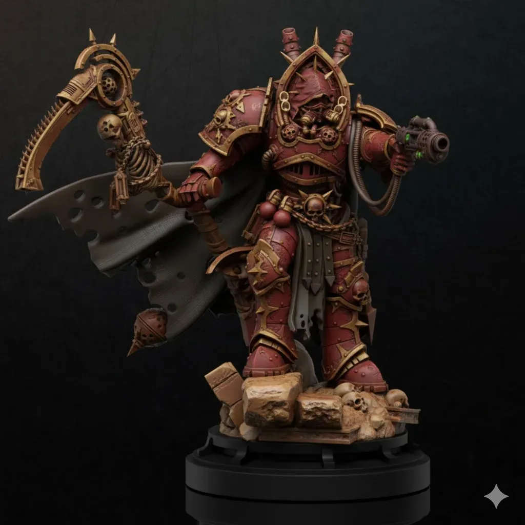 Mortarion – Death Lord (Primarch of the Death Guard) - 40K Warhammer