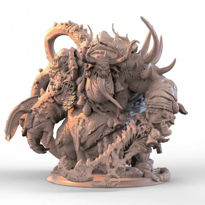 Nurgle Plague Daemon - 40K Warhammer